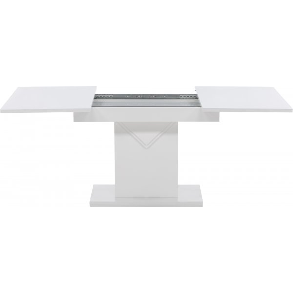 Pluto Esstisch 120-160 x 90 cm - Weiß Pluto Esstisch 120-160 x 90 cm - Weiß