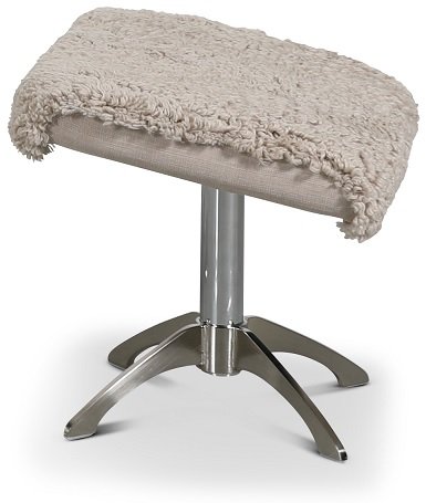 Ullrik Fuhocker - Beige Schafsfell