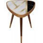 Liny Beistelltisch Dreieck 45 x 45 cm - Mehrfarbig