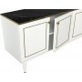 Ravenna Sideboard - Wei/Gold/Schwarz
