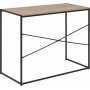 Seaford Schreibtisch 100 cm - Eiche/schwarz