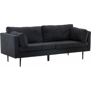 Boom 3-Sitzer-Sofa - Schwarz