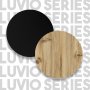 Luvio Couchtisch 18, 90x60 cm - Eiche/Schwarz