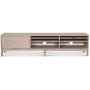 Borgholm Medienbank 188 cm XL - Whitewash