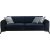 Lisa 3-Sitzer-Sofa - Marineblau