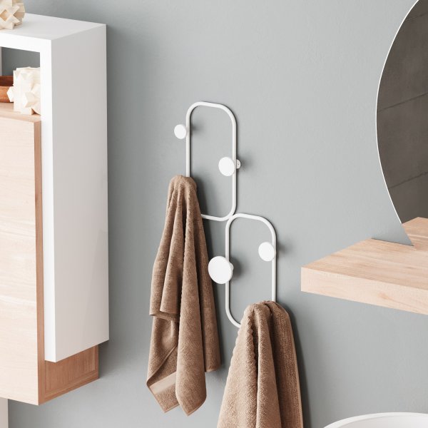 Marienkfer-Kleiderbgel - Wei