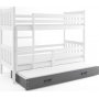 Carino Etagenbett mit Zustellbett 80 x 190 cm - Beliebige Farbe