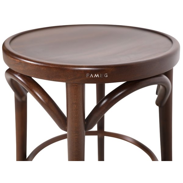 Bugholz Barhocker niedrig No 73 Classic - Nussbaum Bugholz Barhocker niedrig No 73 Classic - Nussbaum