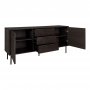 Kyoto-Sideboard - Räuchereiche/Schwarz
