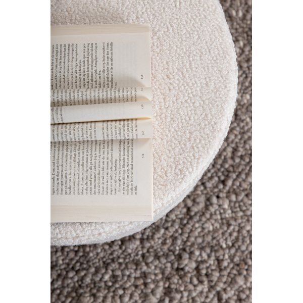 Pouf Mariana - Weißer Teddy Pouf Mariana - Weißer Teddy