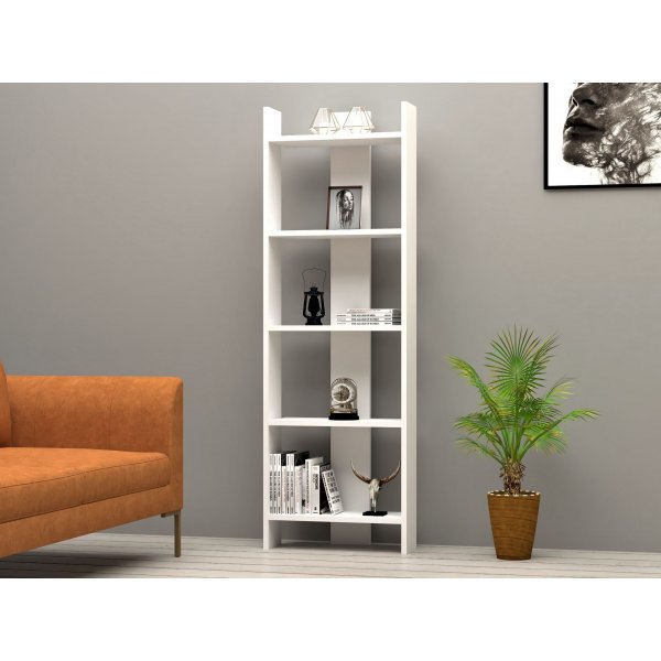 Bücherregal Viveka - Weiß Bücherregal Viveka - Weiß