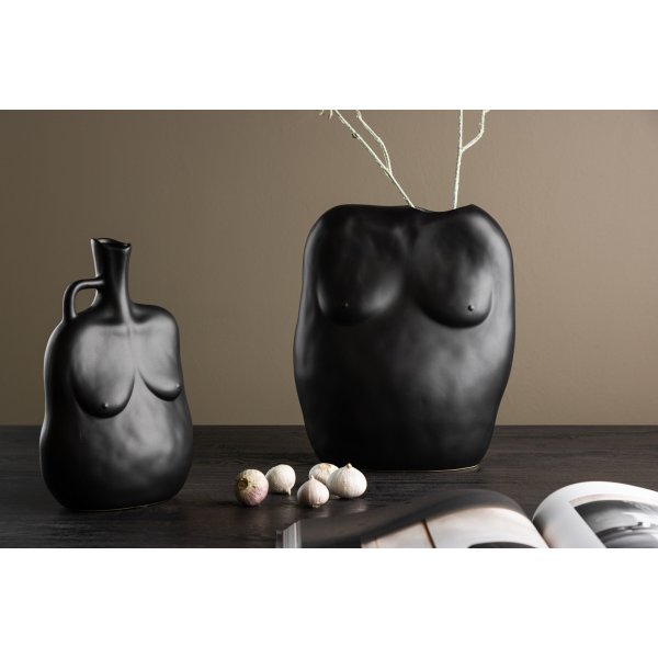 Romie Vase - Schwarz Romie Vase - Schwarz