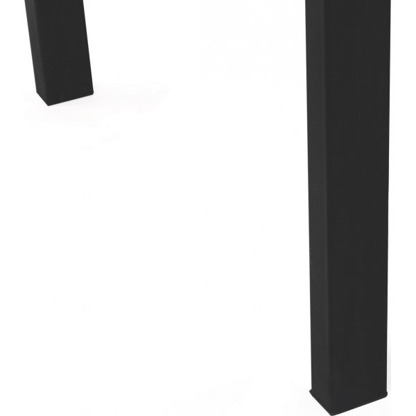 Silva Esstisch 120-187 x 74 cm - Schwarz Silva Esstisch 120-187 x 74 cm - Schwarz