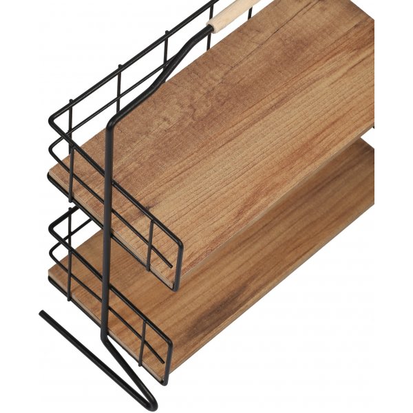 Else Regal - Braun/Schwarz Else Regal - Braun/Schwarz