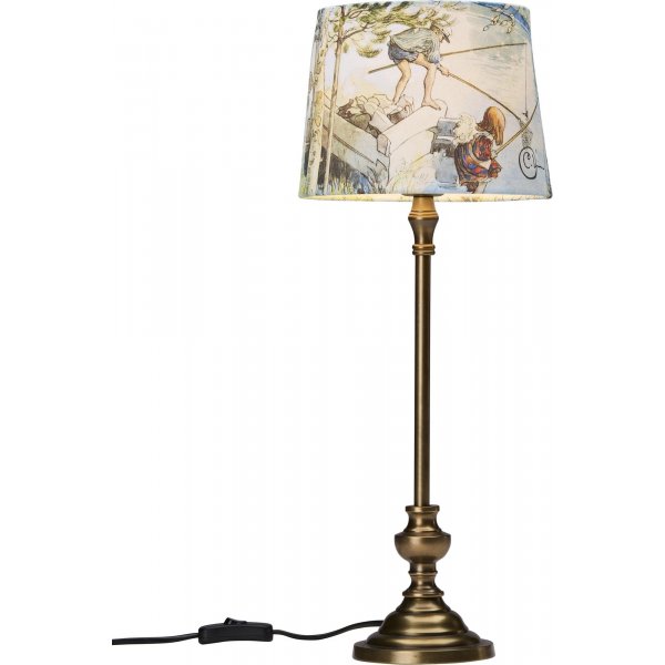 Andrea Crab Catch Tischlampe - Antikmessing Andrea Crab Catch Tischlampe - Antikmessing