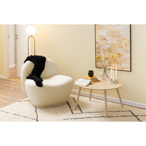 Roslin Couchtisch 80 cm - Bambus