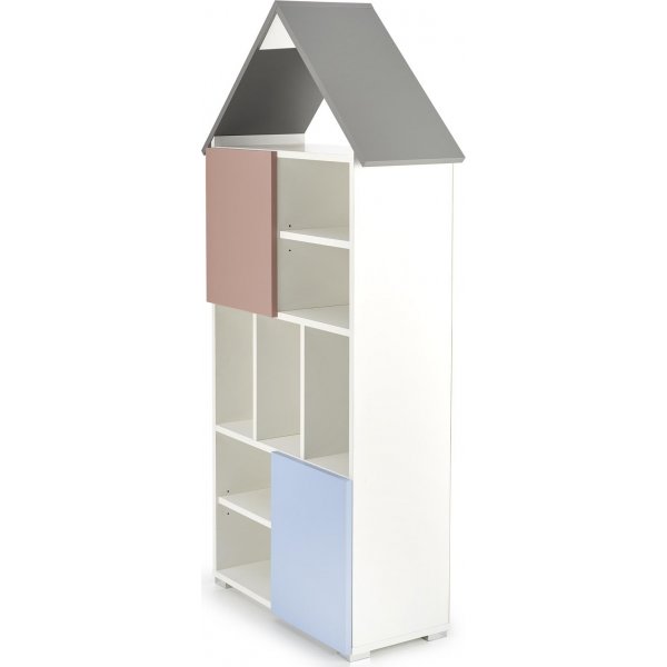 Fati Bcherregal H161 cm - Mehrfarbig