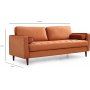 Rome 3-Sitzer-Sofa - Orange