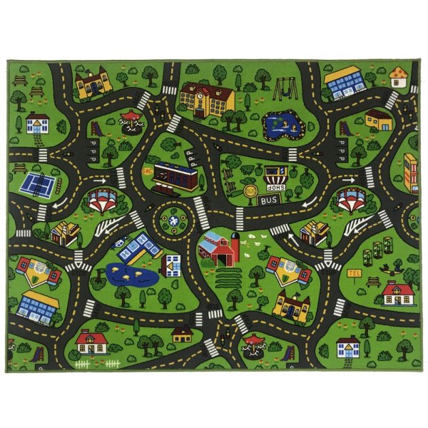 Kindermatte Verkehrsmatte 1 Getuftet - 133x175 cm