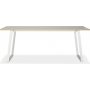 Edge Esstisch 190x90 - Weies Hochdrucklaminat (HPL)