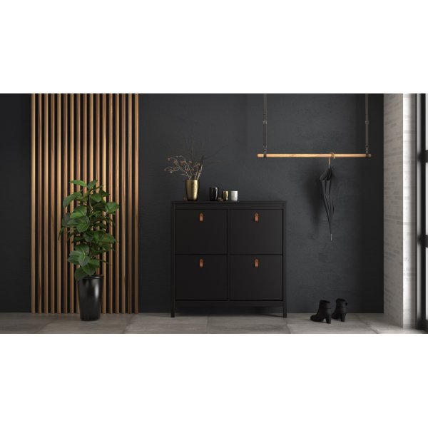 Schuhschrank Madrid - Schwarz Schuhschrank Madrid - Schwarz