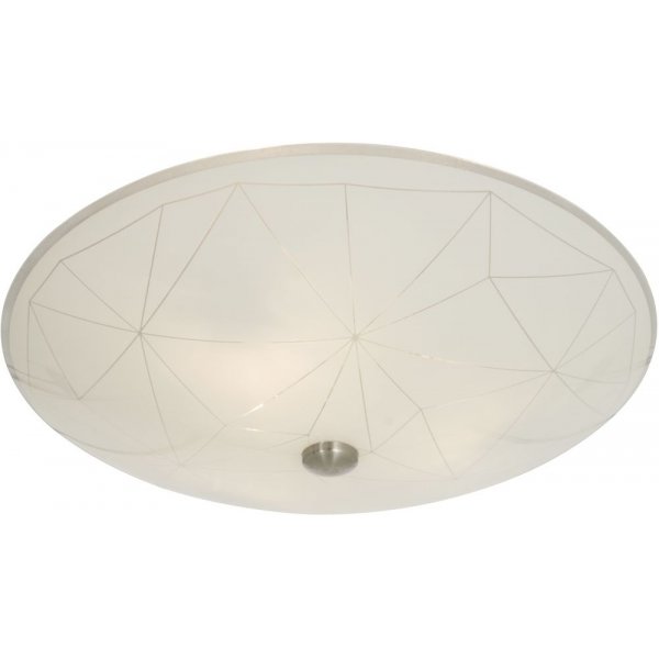 Sektorplafond - Wei/Stahl