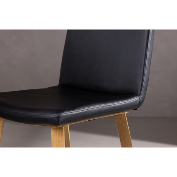 Today Esszimmerstuhl - Schwarzes PU