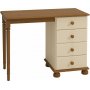 Schminktisch Richmond 100,5 x 47 cm - Braun/Cremewei