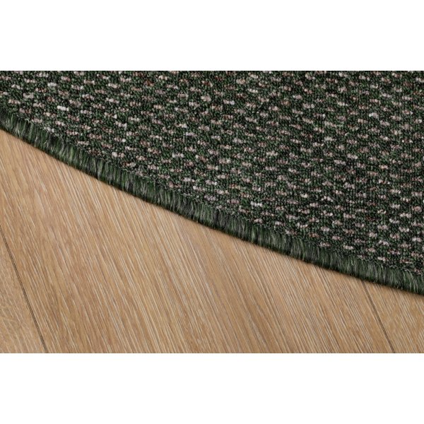 Zeus flach gewebter Teppich Smaragdgrn