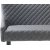 Aman 2,5-Sitzer-Sofa aus grauem PU