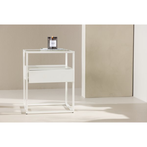 Fortaleza Beistelltisch 40 x 40 cm - Wei�