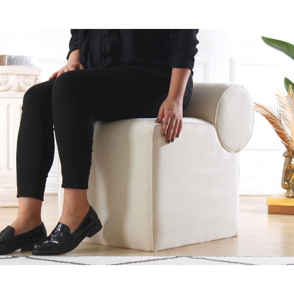 Linburg Hocker - Creme Linburg Hocker - Creme