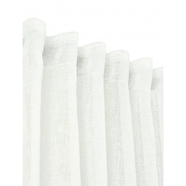 Solarvorhang 2er-Pack 2 x 145 x 260 cm - Offwhite