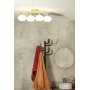 Plafond Elba - Mattmessing/Opalwei