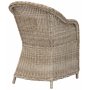 Gartengruppe: 8 Sthle und Esstisch 230 x 100 cm Rattan - Menton/Mercury