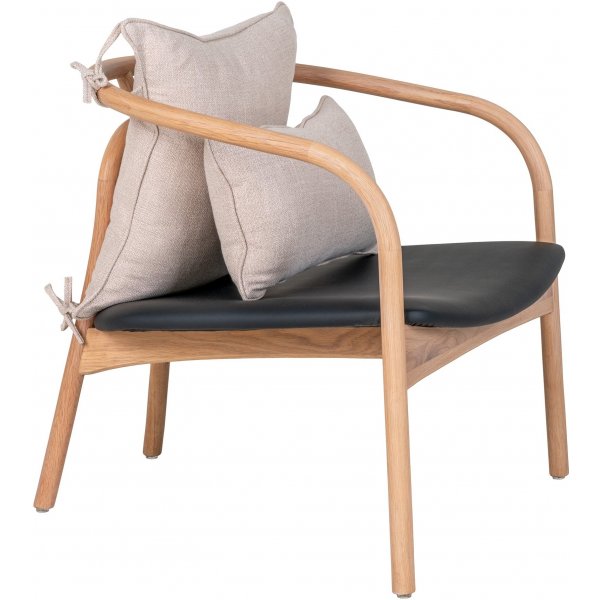 Alberca-Sessel - Natur/Schwarz