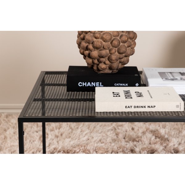 Netz Couchtisch 80 x 80 cm - Schwarz Netz Couchtisch 80 x 80 cm - Schwarz