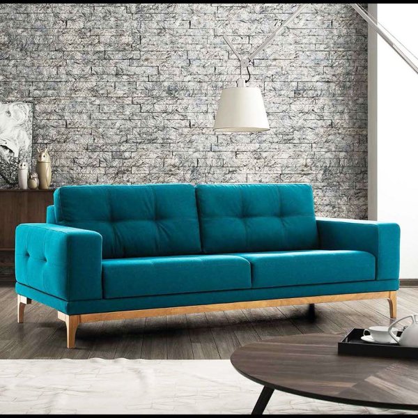 New Tulip 3-Sitzer Schlafsofa - Blau