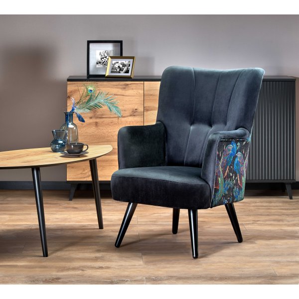 Gopani-Sessel - Schwarz Gopani-Sessel - Schwarz