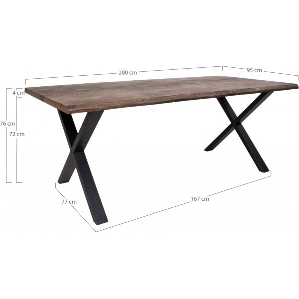 Toulon-Essgruppe - Geräucherte geölte Eiche/Hellbraun Toulon-Essgruppe - Geräucherte geölte Eiche/Hellbraun