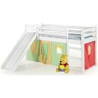 Neo Kinderbett mit Rutsche - Wei