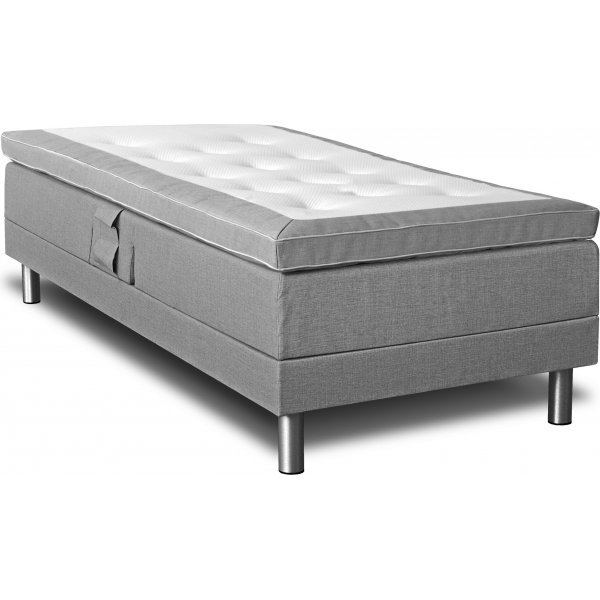 Nova-graues verstellbares Bett - jede Breite
