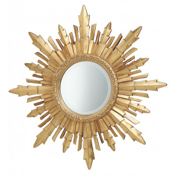 Louis Spiegel gold Durchmesser 70 cm