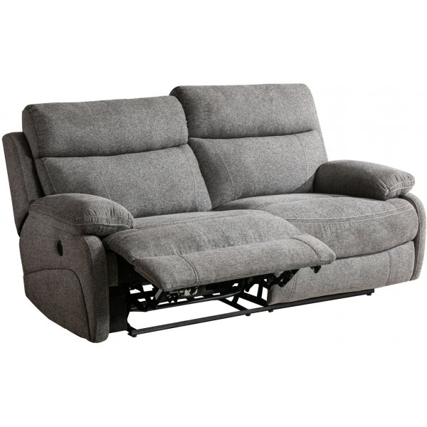 Arlo Elektrisches 2,5-Sitzer-Liegesofa - Grau