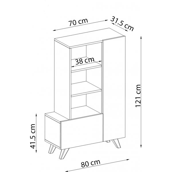 Agostina Schuhschrank - Kiefer Agostina Schuhschrank - Kiefer