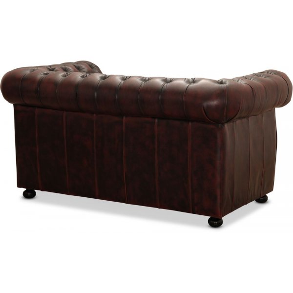 Dublin 2-Sitzer-Sofa - Leder Ochsenblut Dublin 2-Sitzer-Sofa - Leder Ochsenblut