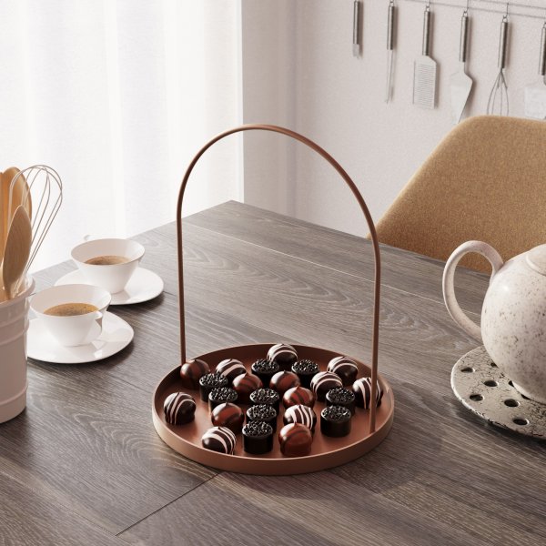 Dekorative Schale Kos - Kupfer Dekorative Schale Kos - Kupfer