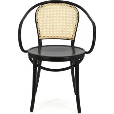 Stuhl Nr. 30 mit Rattan-Rckenlehne - Beliebige Farbe des Gestells