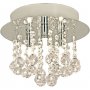 Plafond Madelene - Chrom/klar
