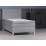 Ebony Luxuspaket mit 5-Zonen Pocket und Kopfteil - 120 cm